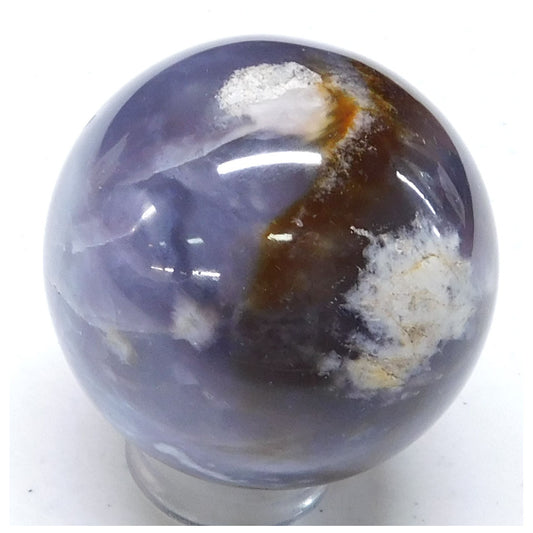 Purple Agate Sphere 2" - AGATBALL5002