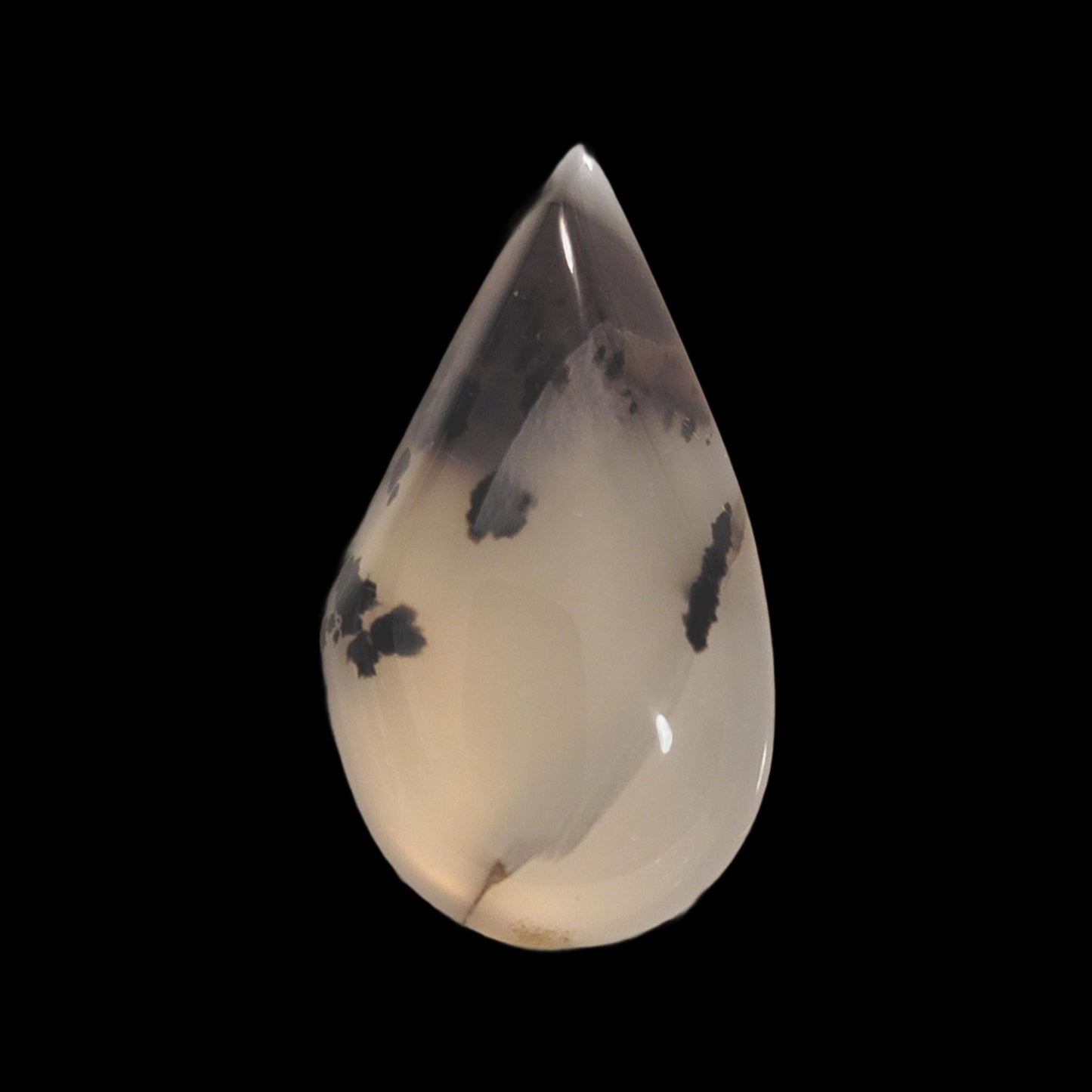 Montana Agate Cabochon 27mm x 15mm x 6mm - AGATCABS4002