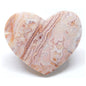 Lace Agate Carving 2.2" x 1.8" x 0.43" - AGATCARV5005