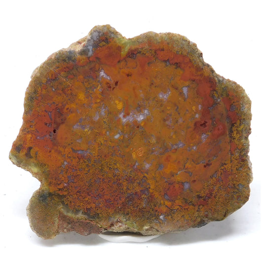 Losa de piedra preciosa de ágata musgosa 3" x 2,5" x 0,3" - AGATSLAB5001