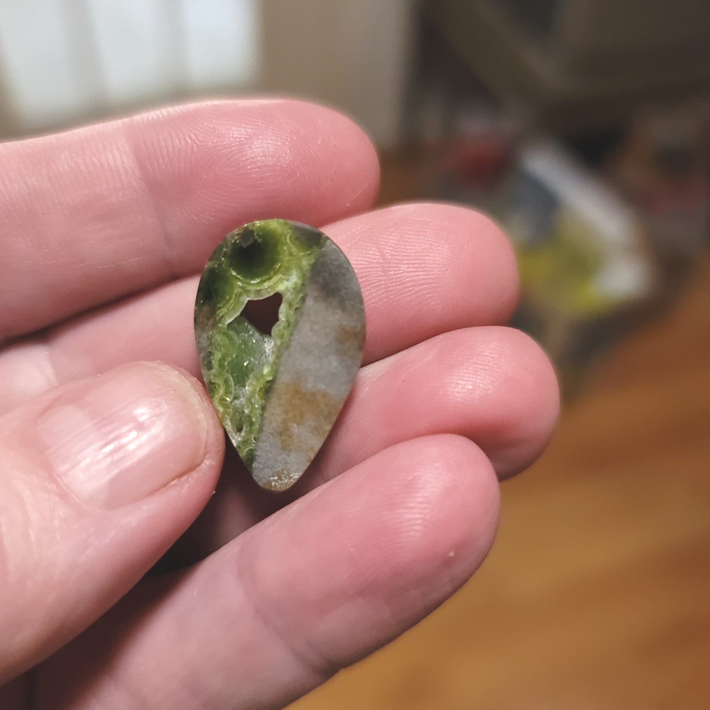 Arkansas Wavellite Cabochon