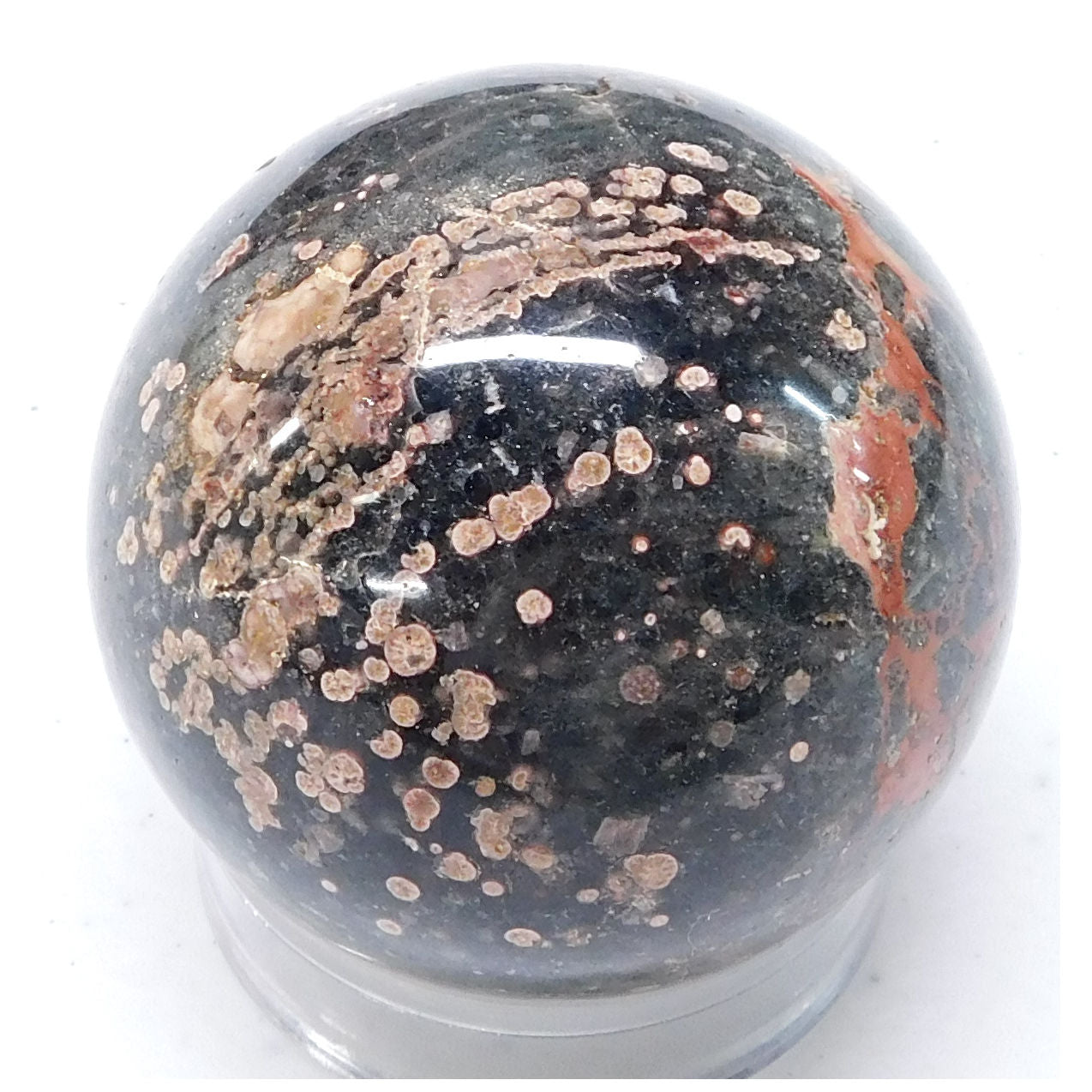 Orbicular Jasper Sphere 2" - JASPBALL5004