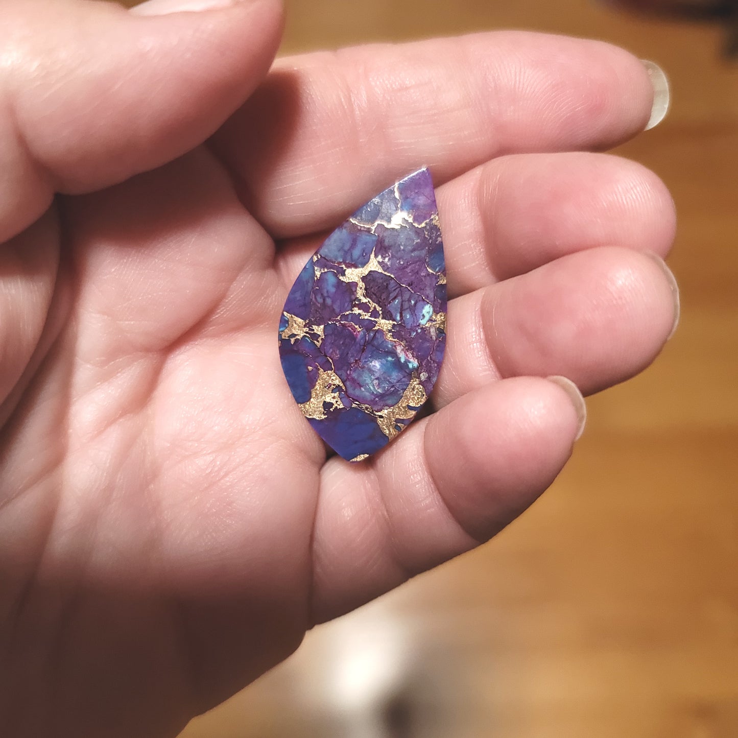 Mohave Purple Turquoise Cabochon