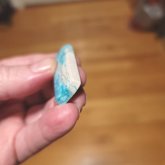 Arkansas Mona Lisa Turquoise Cabochon