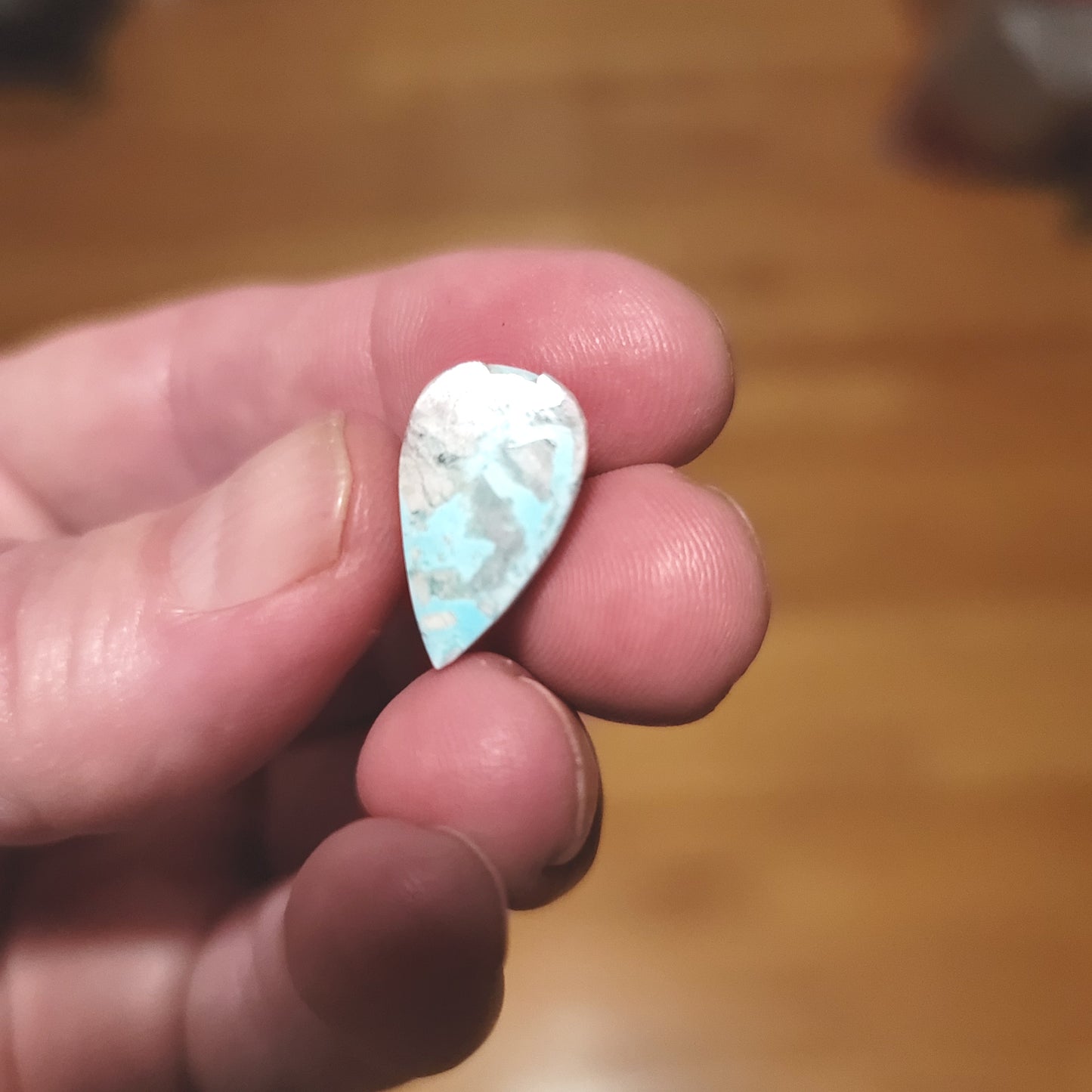 Arkansas Mona Lisa Turquoise Cabochon