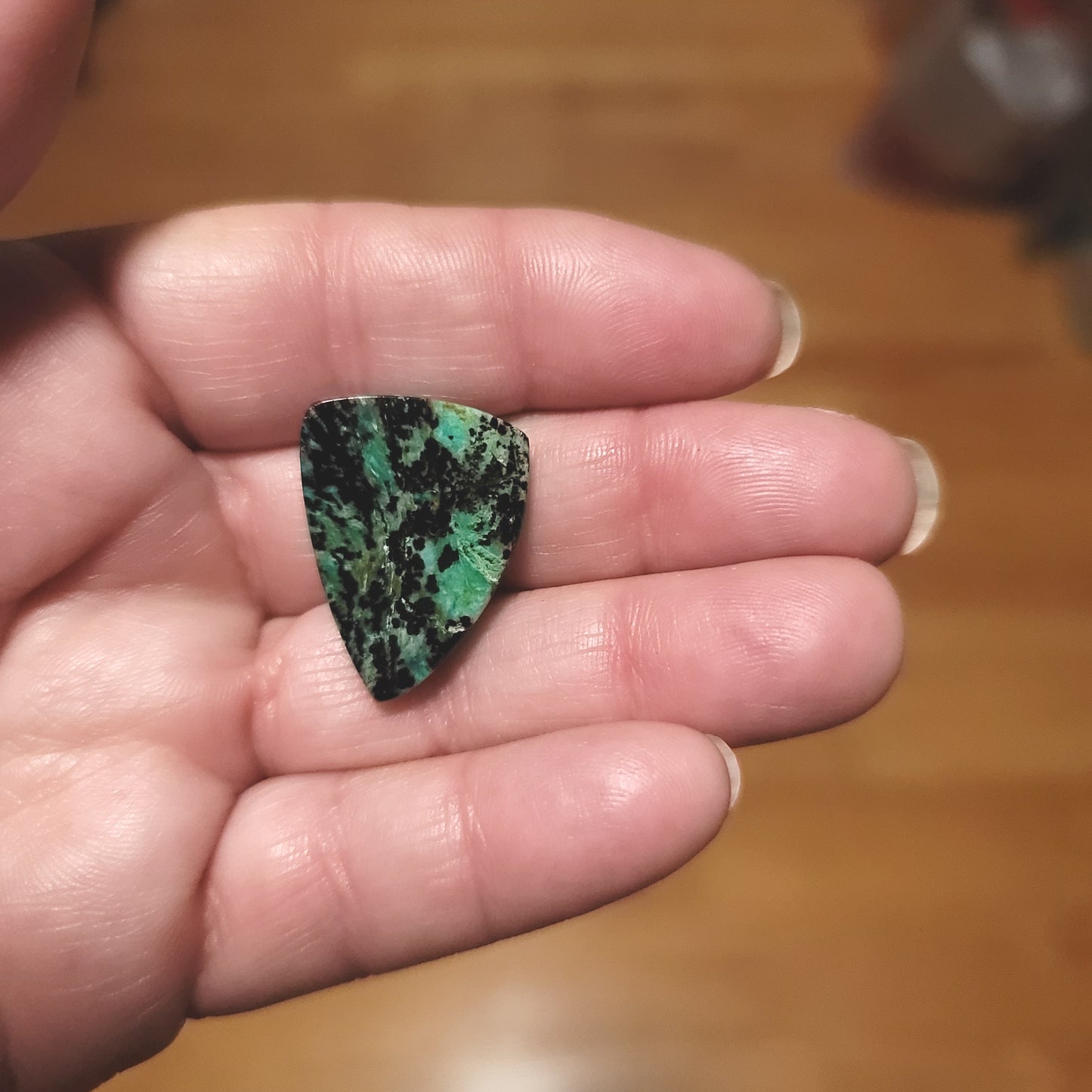 Morenci Dentritic Chrysocolla Cabochon