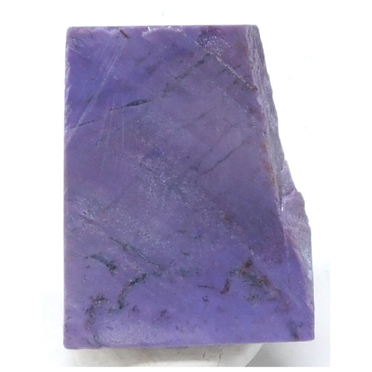 Losa de piedra preciosa de jade púrpura 1.6" x 1.2" x 0.2" - PRJDSLAB5002