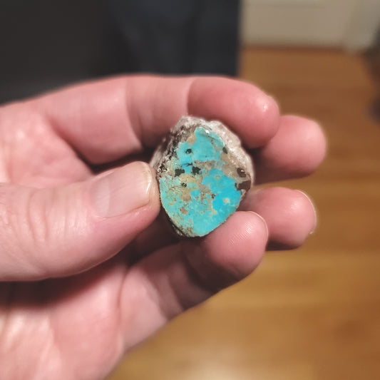 Redskin Turquoise Nugget - front view