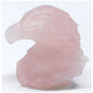 Talla de cuarzo rosa 3" x 3" x 1,5" - RQTZCARV5001