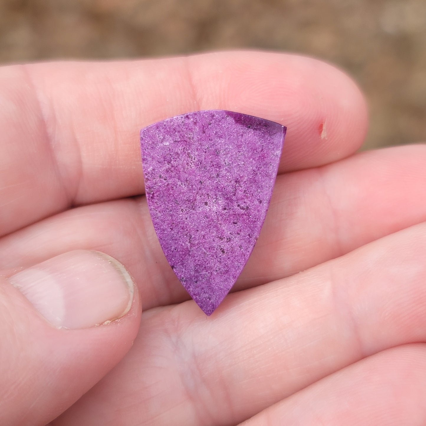 African Royal Stichtite Cabochon