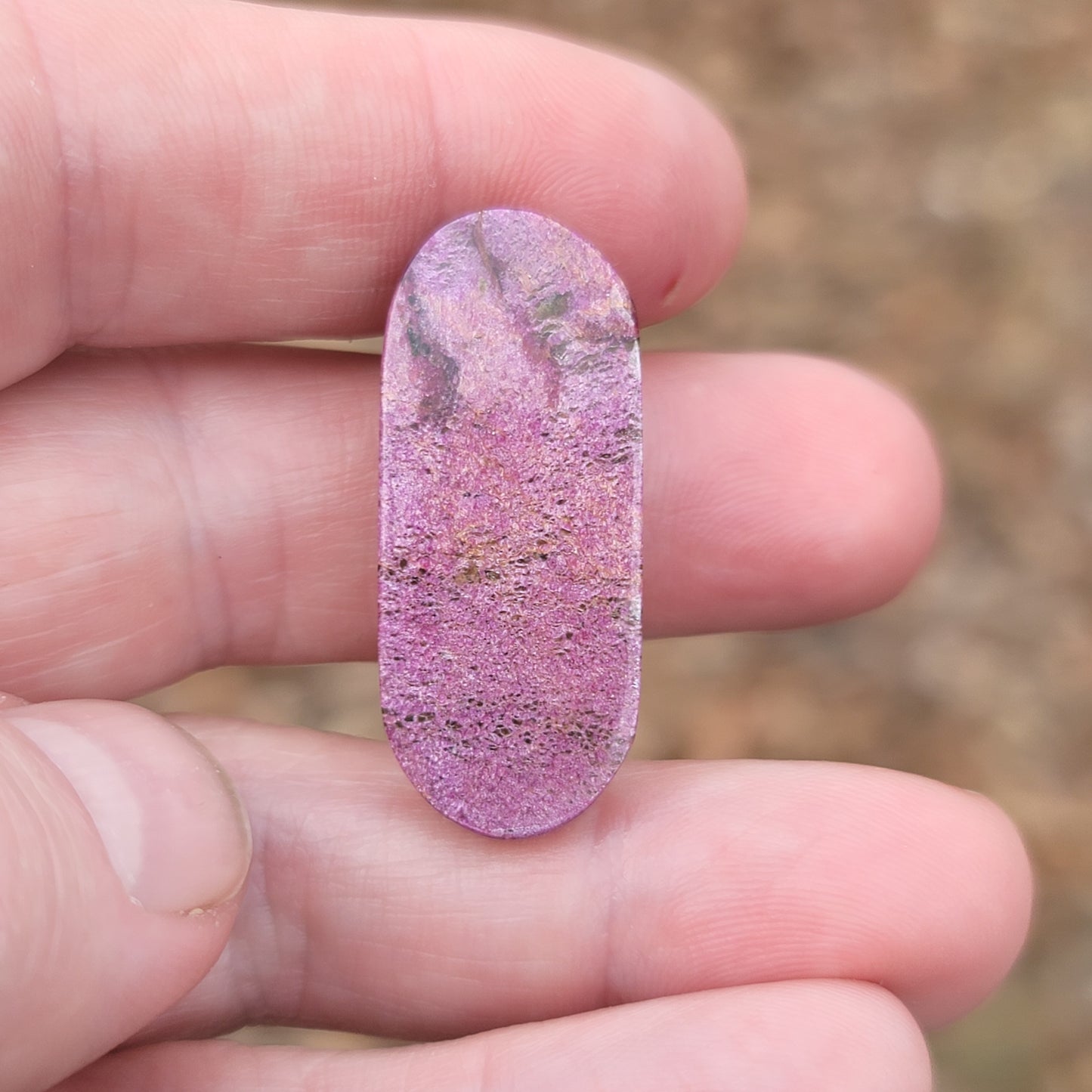 African Royal Stichtite Cabochon