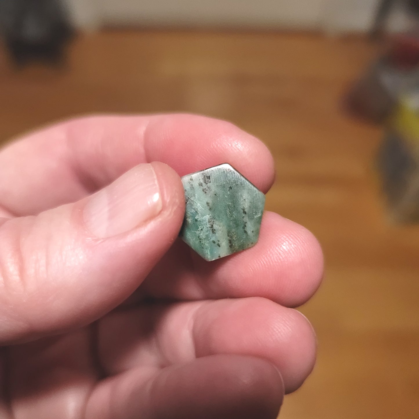 Turkish Colla Wood Cabochon - back view