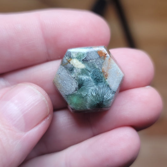 Arkansas Wavellite Cabochon