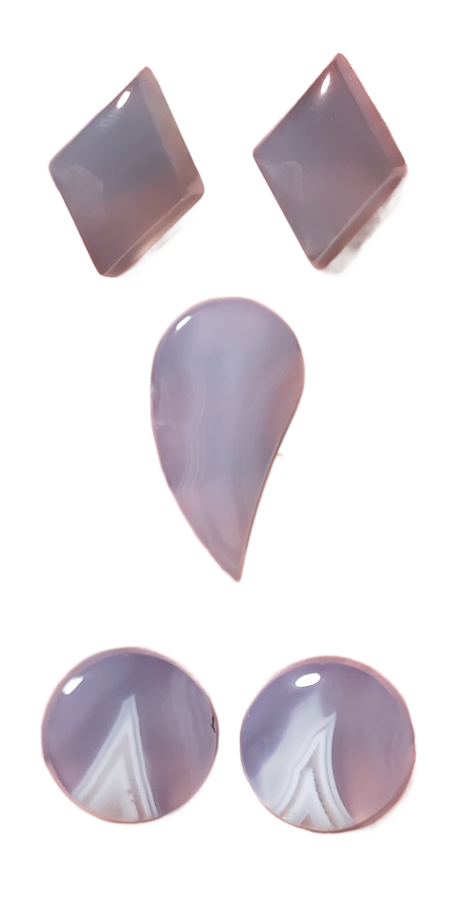 Blue Chalcedony Cabochons