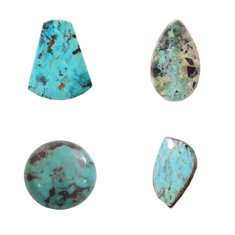 Chinese Turquoise Cabochons