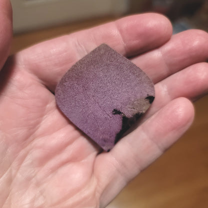 African Royal Stichtite Cabochon - front view