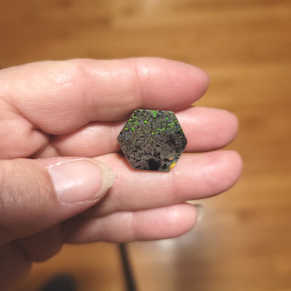 Australian Andamooka Opal Cabochon - back view