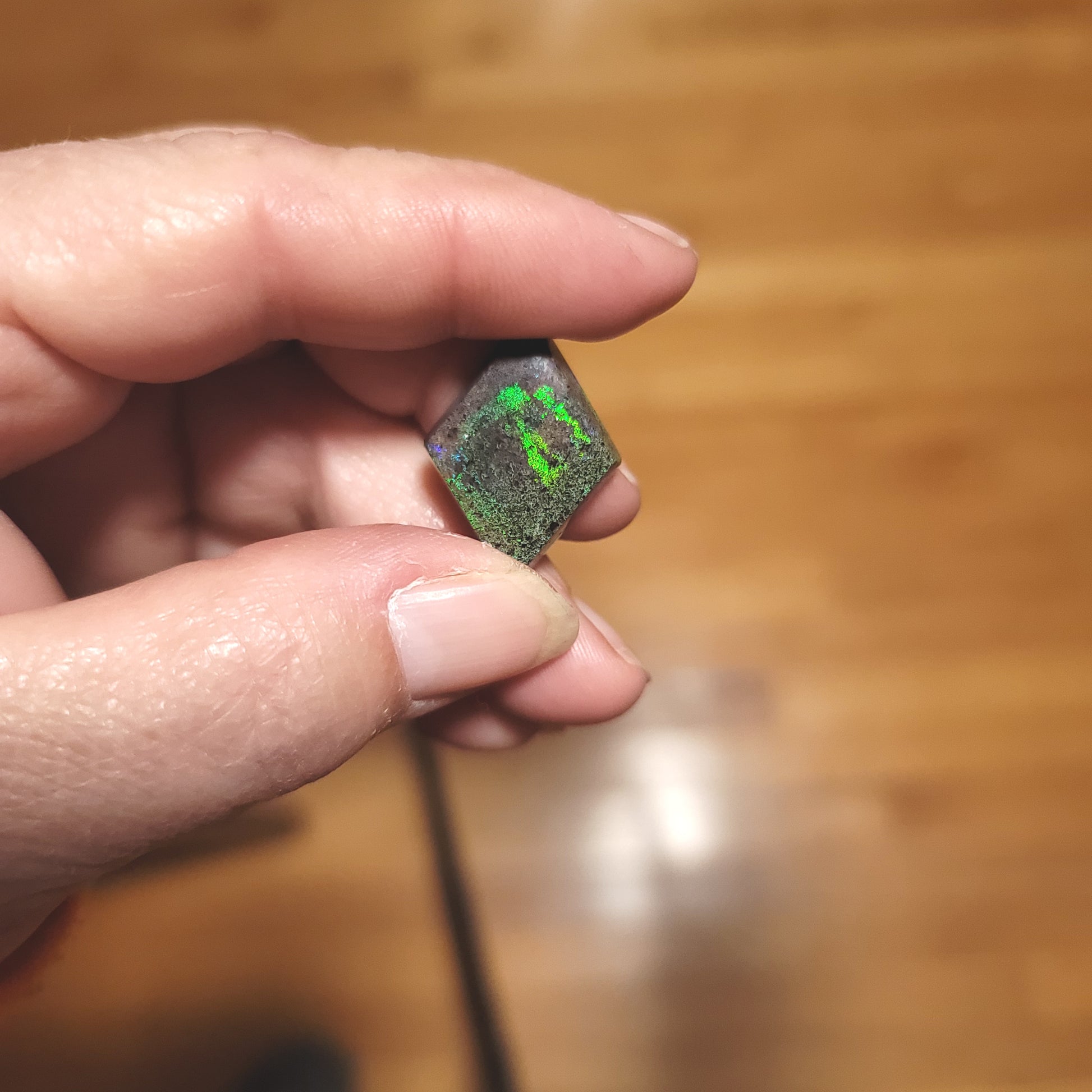 Australian Andamooka Opal Cabochon - front view