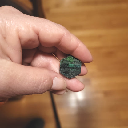 Australian Andamooka Opal Cabochon - back view