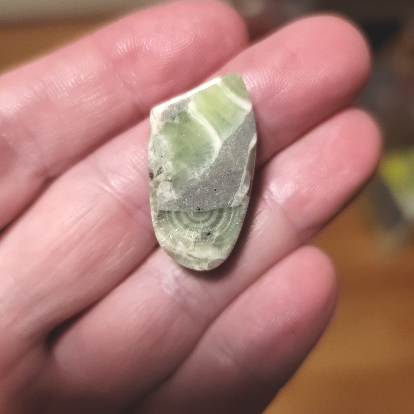 Arkansas Wavellite Cabochon