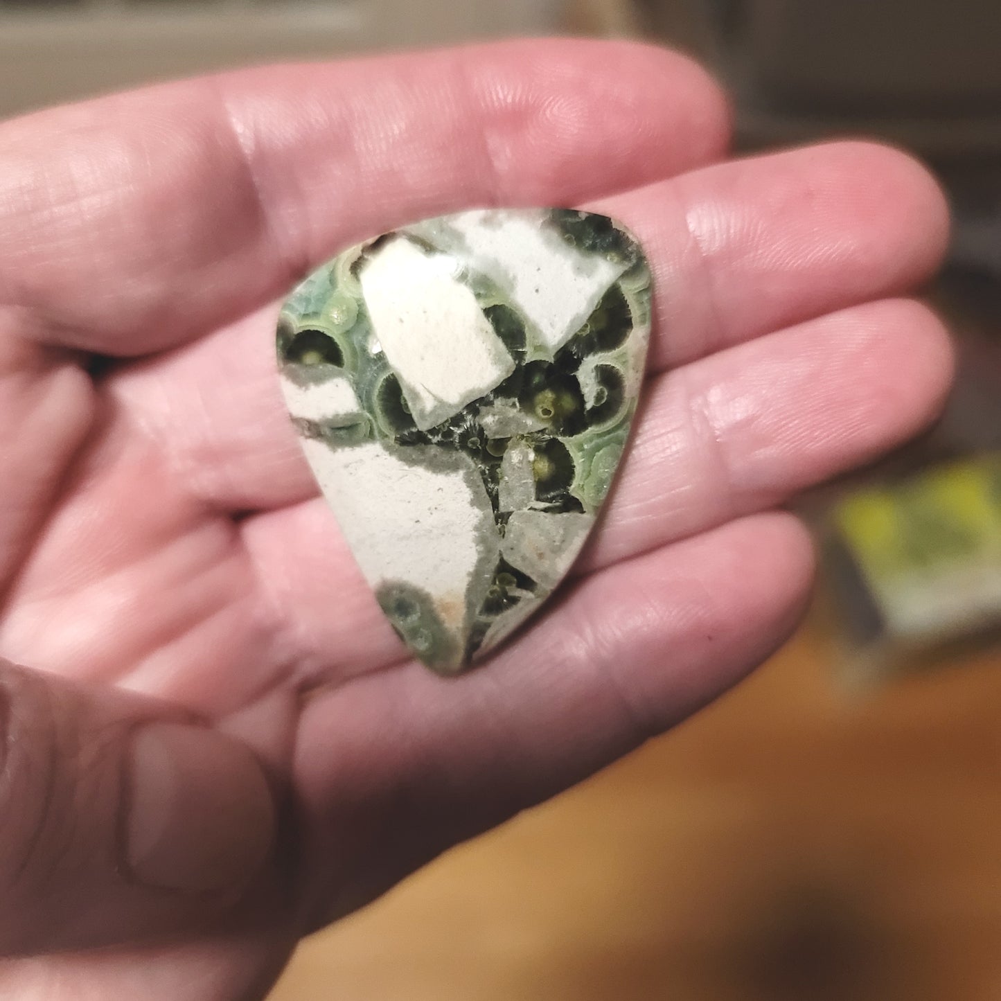 Arkansas Wavellite Cabochon