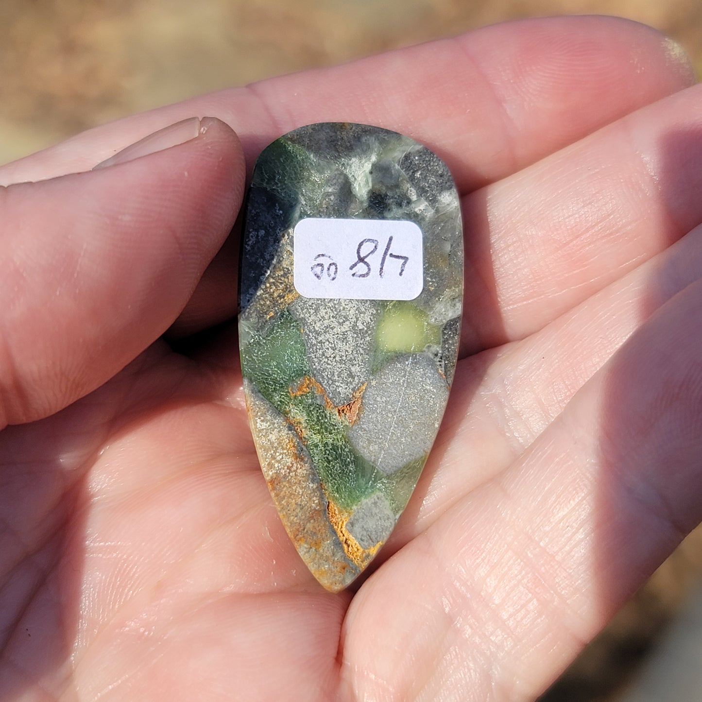 Arkansas Wavellite Cabochon