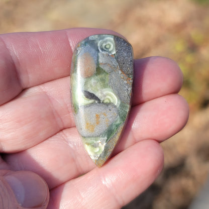 Arkansas Wavellite Cabochon