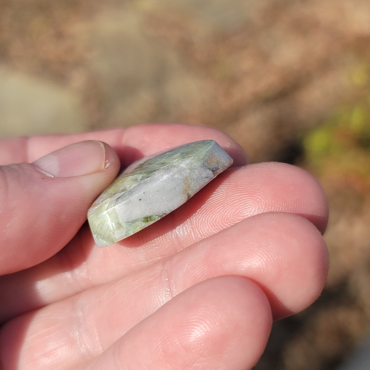 Arkansas Wavellite Cabochon