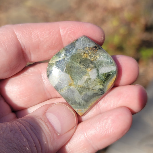Arkansas Wavellite Cabochon