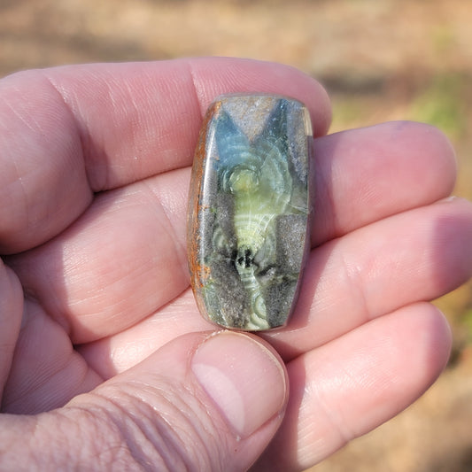 Arkansas Wavellite Cabochon