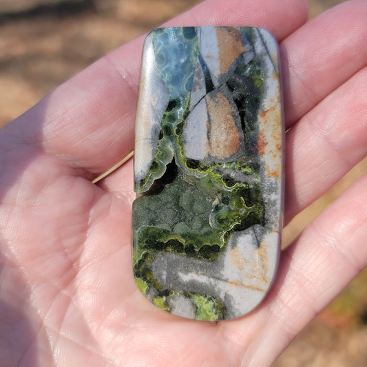Arkansas Wavellite Cabochon