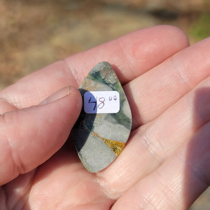 Arkansas Wavellite Cabochon