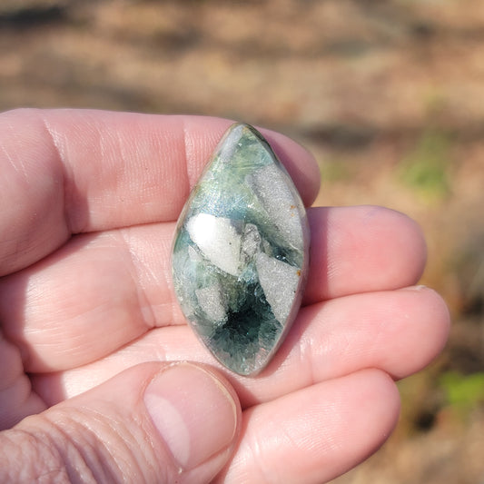 Arkansas Wavellite Cabochon