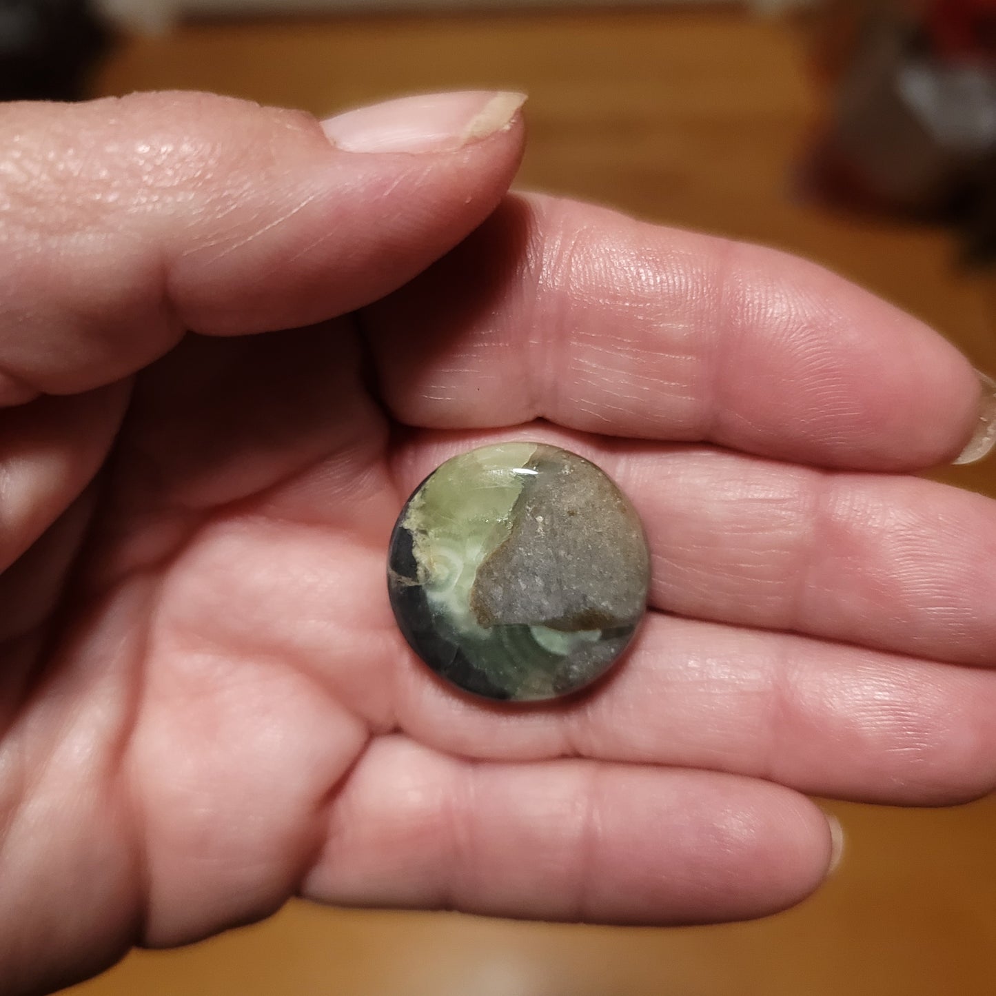 Arkansas Wavellite Cabochon