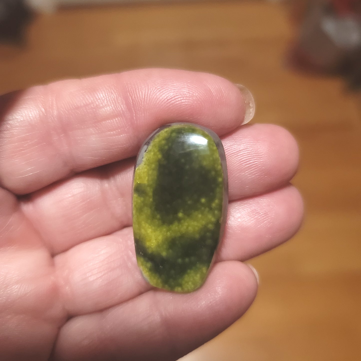 Arkansas Wavellite Cabochon