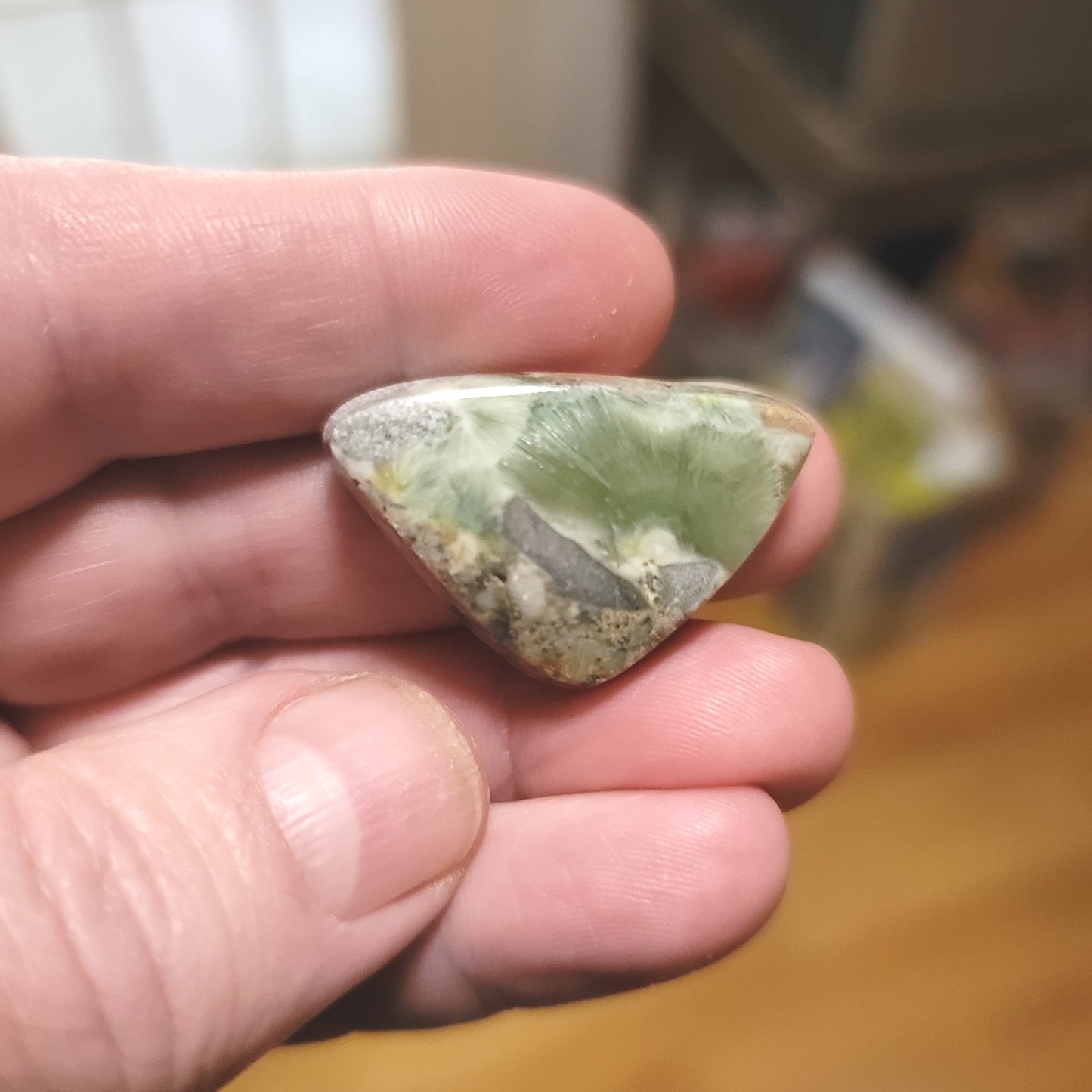 Arkansas Wavellite Cabochon