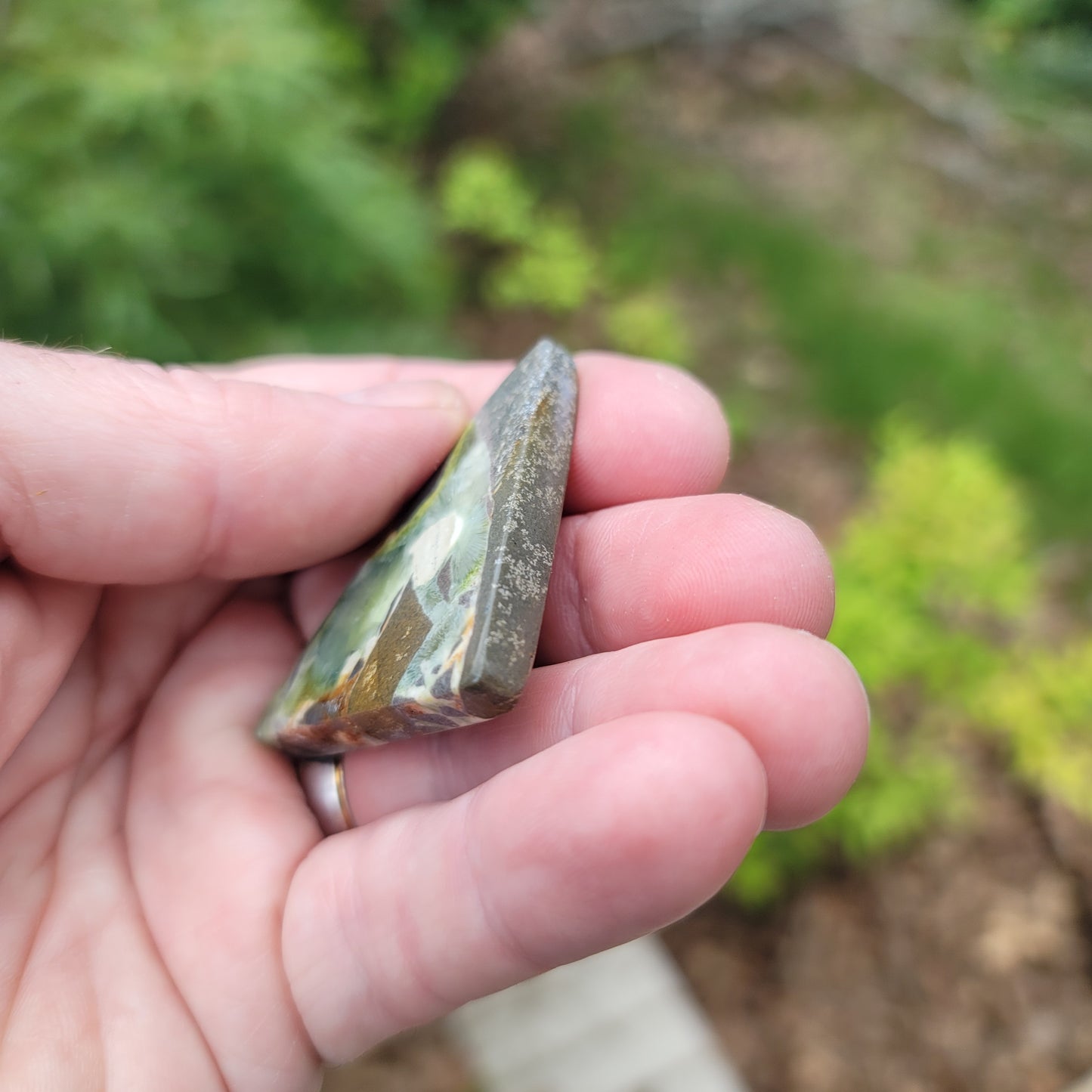 Arkansas Wavellite Cabochon
