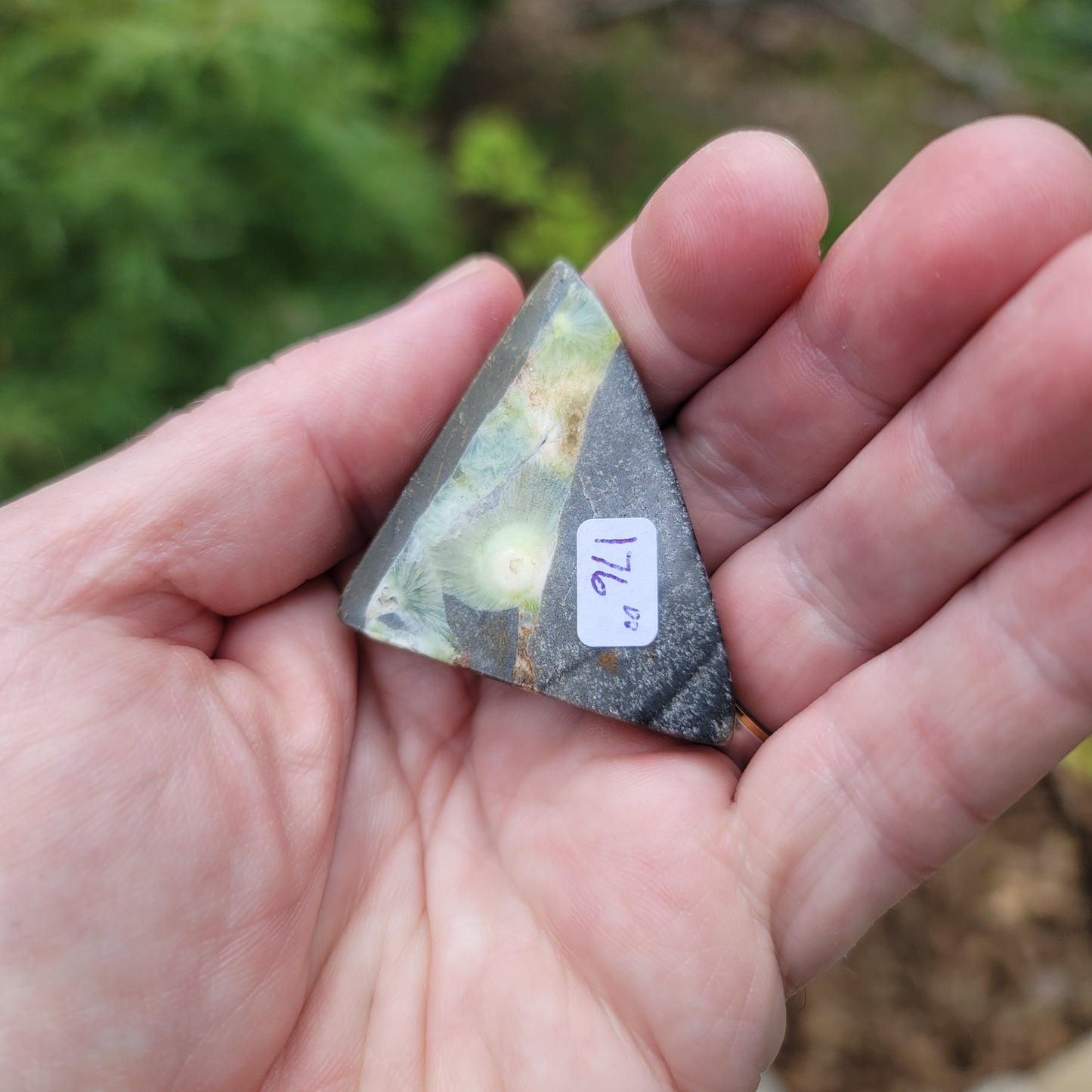 Arkansas Wavellite Cabochon