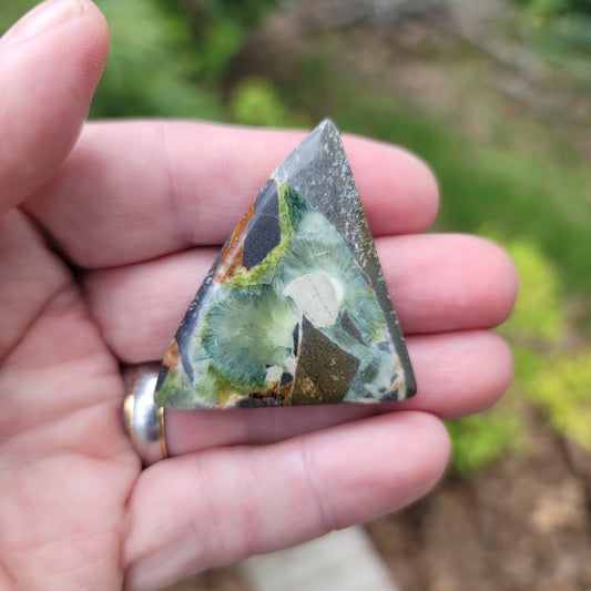 Arkansas Wavellite Cabochon