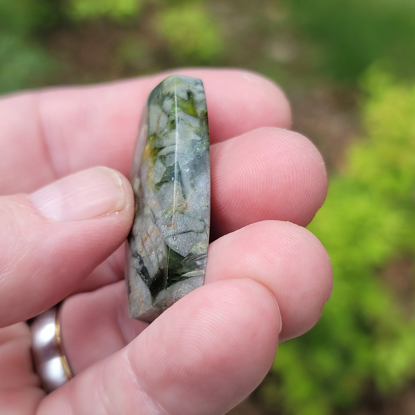 Arkansas Wavellite Cabochon