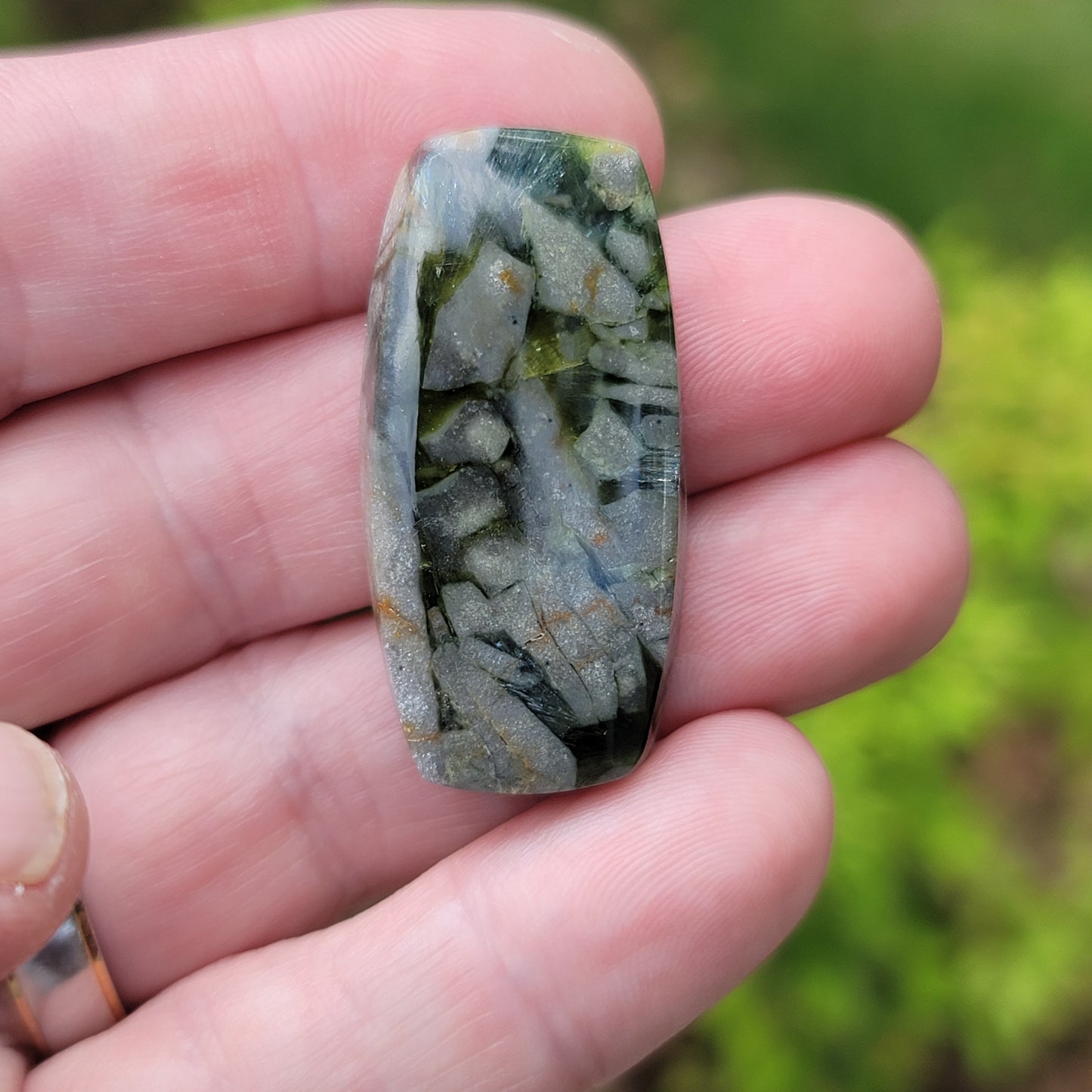 Arkansas Wavellite Cabochon