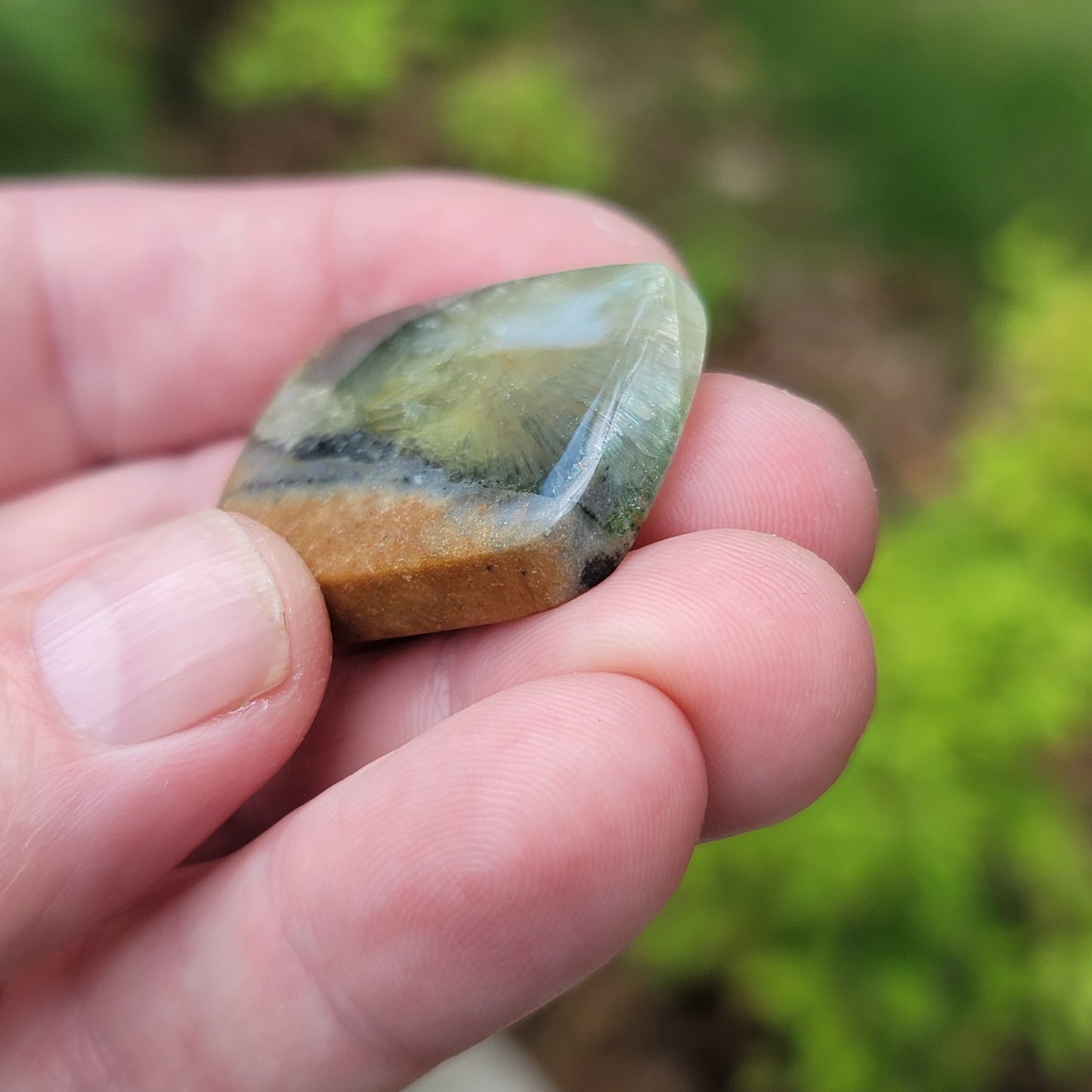 Arkansas Wavellite Cabochon