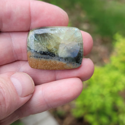 Arkansas Wavellite Cabochon