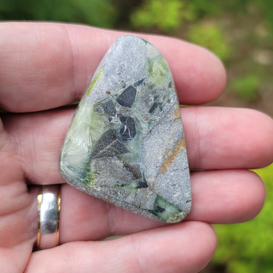 Arkansas Wavellite Cabochon