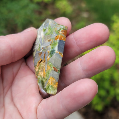Arkansas Wavellite Cabochon