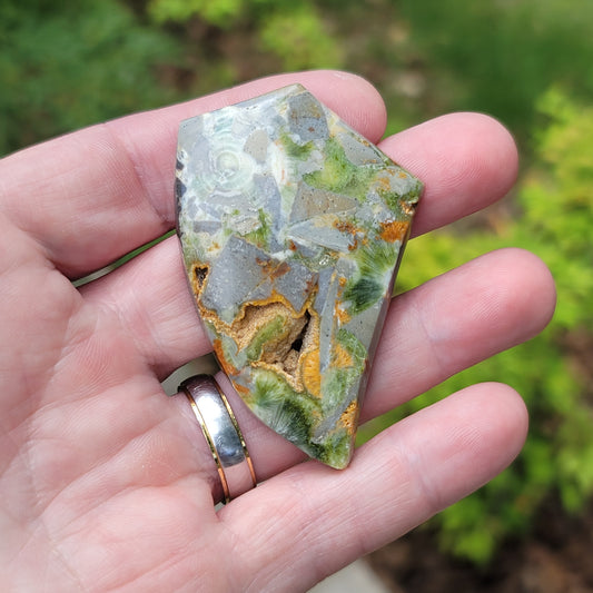 Arkansas Wavellite Cabochon