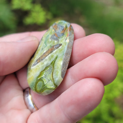 Arkansas Wavellite Cabochon