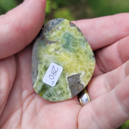 Arkansas Wavellite Cabochon