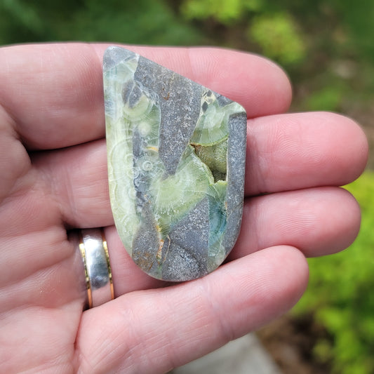 Arkansas Wavellite Cabochon