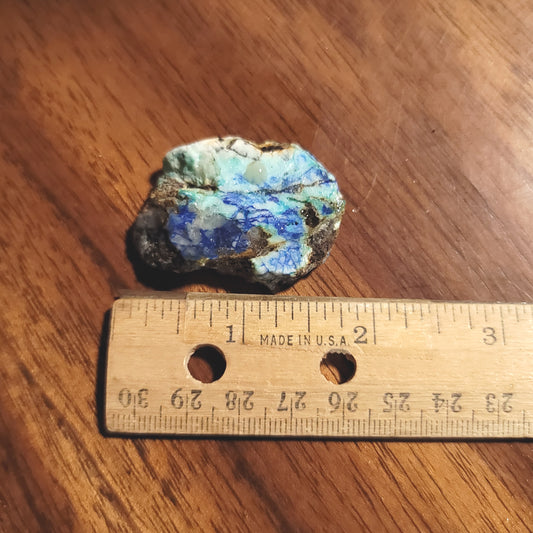 Blue Horizon Azurite Slab - front view